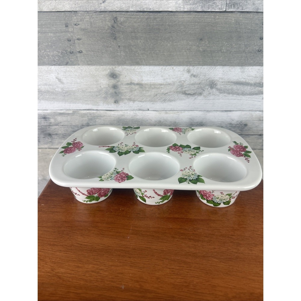 Temp-tations By Tara Hydrangea Mini Muffin Dish